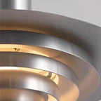 Retro Hanging Lamp Made of Aluminum – Layered LED Lamp