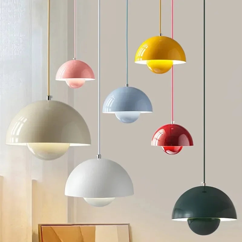 LED Pendant Lamp in Semi-Spherical Shape