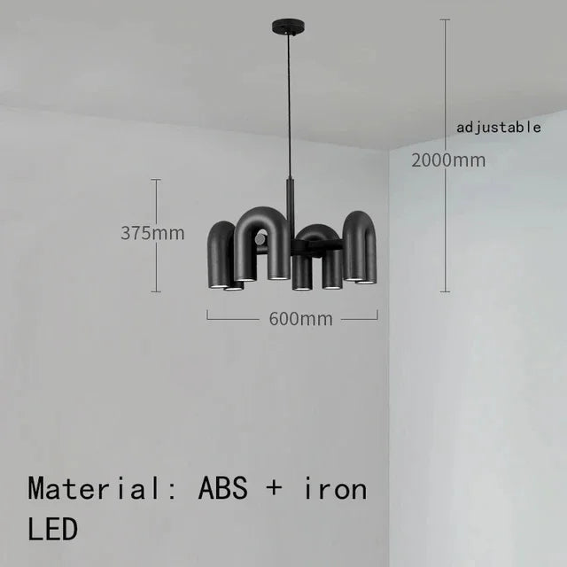 Designer Hanging Lamp with Sculptural Form – Modern Lighting
