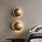 Decorative wall lamp inspired by moon phases - Rotating shade 360°