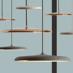 Modern LED Pendant Lamp – Ultra-Thin Shade, Designer Ceiling Lighting for Living Room or Dining Room