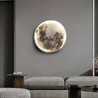 Decorative LED Wall Lamp in the Shape of a Moon