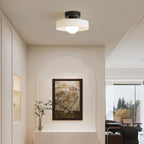 Modern LED Ceiling Lamp – Minimalist Ceiling Light with Round Shade