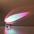 Modern Crystal LED Projection Table Light | USB Powered