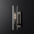 Enya Glass Cylinder Modern Wall Light