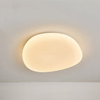 Sayu Modern Pebble Ceiling Light White. Living Room