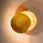 Decorative wall lamp inspired by moon phases - Rotating shade 360°