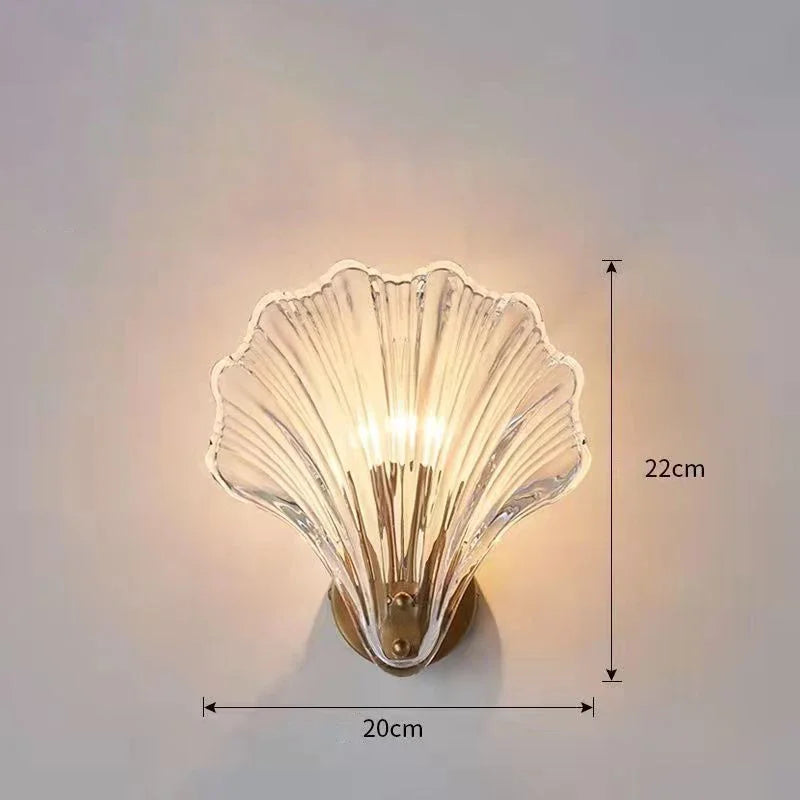Wall Sconce LED Lamp in the Shape of a Shell