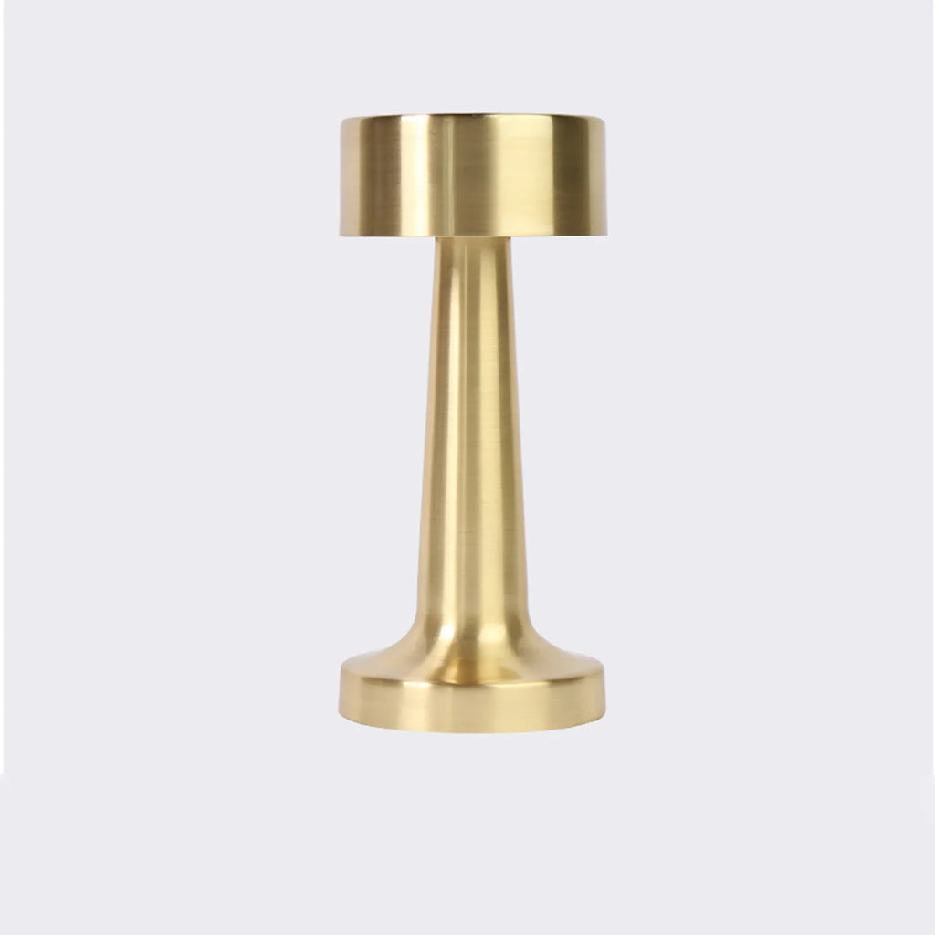 Modern LED Metal Table Lamp with Touch Switch and Warm Light