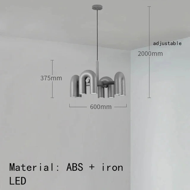 Designer Hanging Lamp with Sculptural Form – Modern Lighting