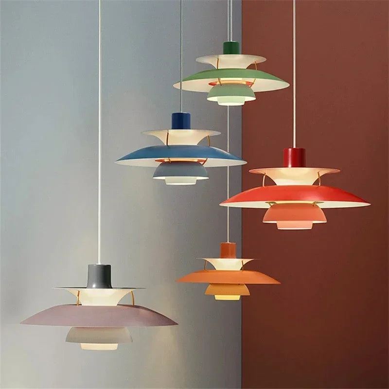 Designer pendant lamp in Scandinavian style Umbrella