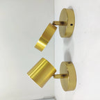 Modern LED Wall Sconce in Gold Finish – Elegance and Functionality