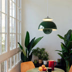 Modern Retro Pendant Lamp – Designer Spherical Shade