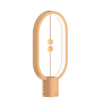 Modern LED lamp with magnetic switch – designer desk lamp with levitation effect