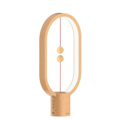 Modern LED lamp with magnetic switch – designer desk lamp with levitation effect