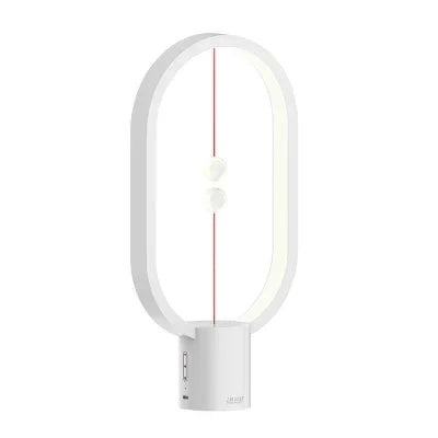 Modern LED lamp with magnetic switch – designer desk lamp with levitation effect