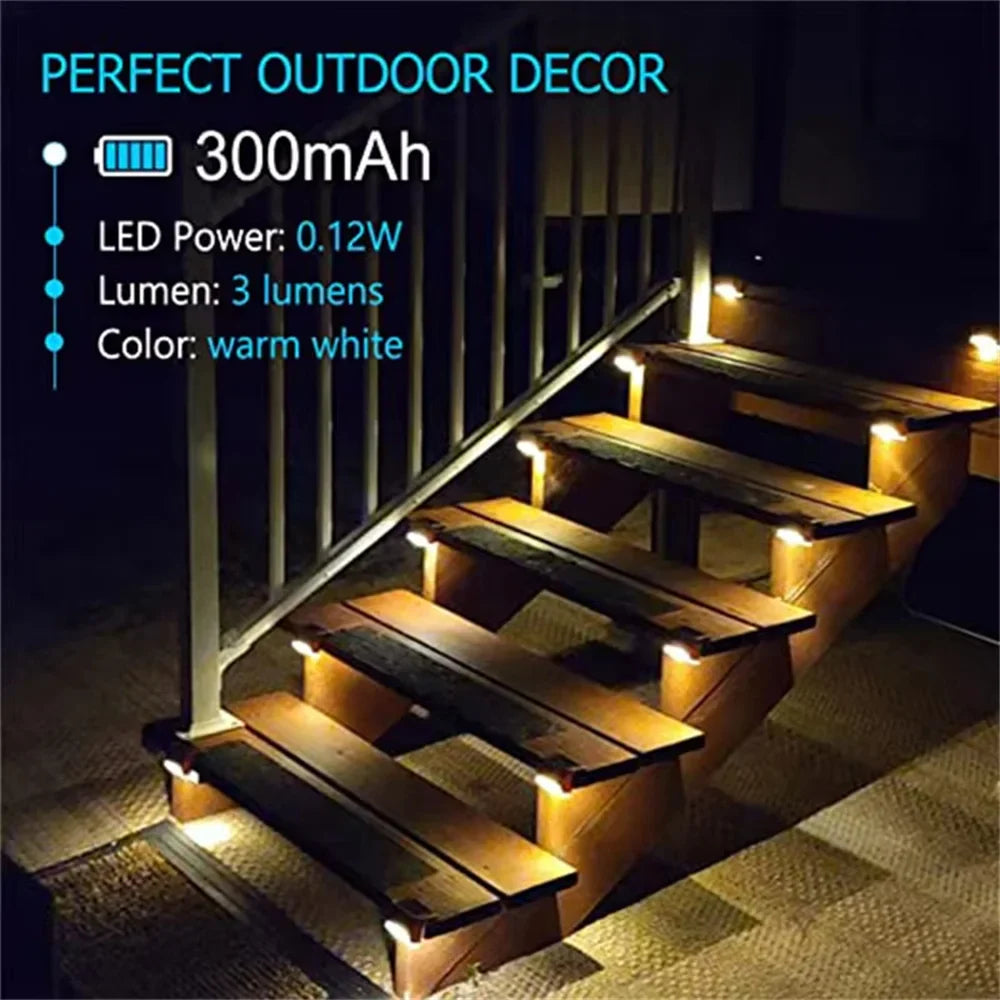 LED Solar Lamp for Balustrade – Waterproof Lighting with Twilight Sensor