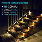 LED Solar Lamp for Balustrade – Waterproof Lighting with Twilight Sensor