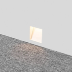 Recessed LED Stair Light – Square Wall Sconce for Wall Installation