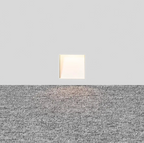 Recessed LED Stair Light – Square Wall Sconce for Wall Installation