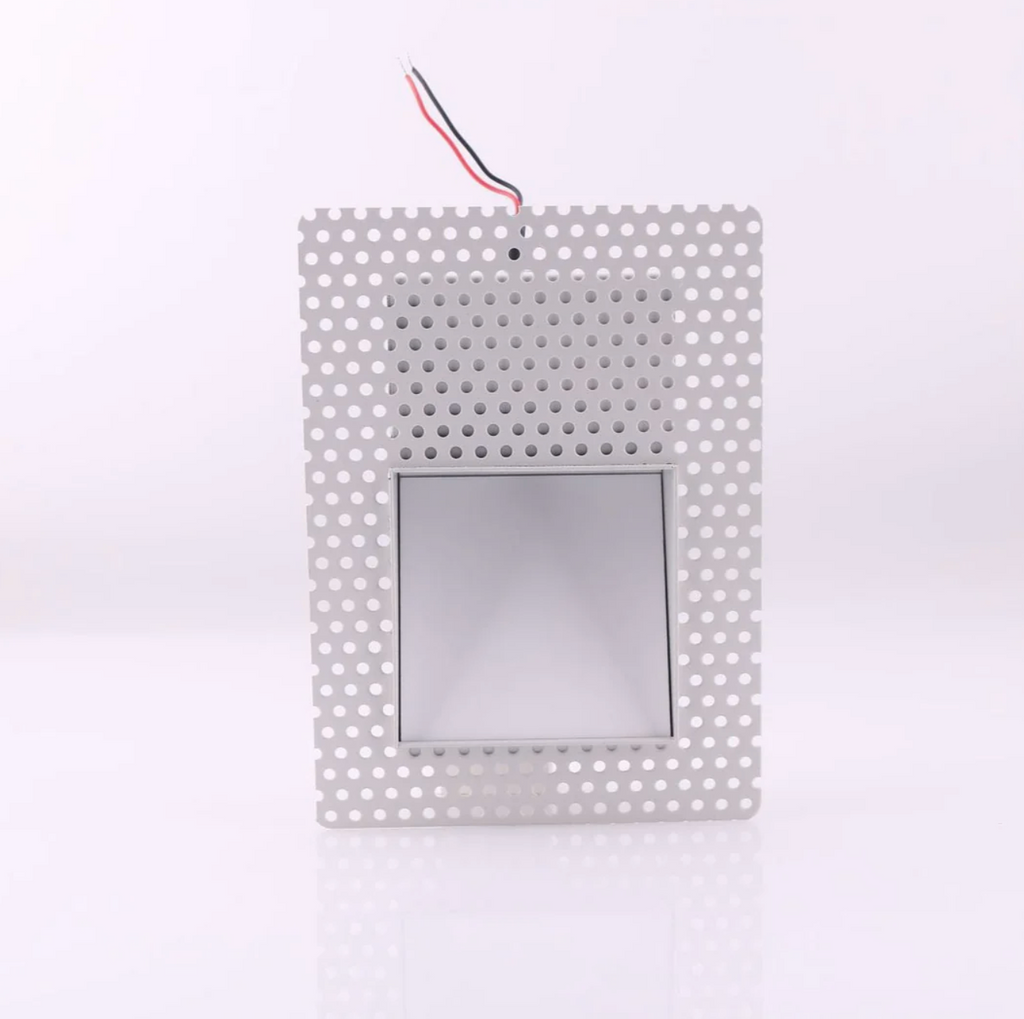 Recessed LED Stair Light – Square Wall Sconce for Wall Installation