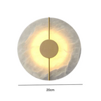 LED Wall Sconce Made of Natural Stone – Modern Decorative Lamp