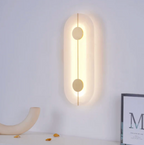 LED Wall Sconce Made of Natural Stone – Modern Decorative Lamp