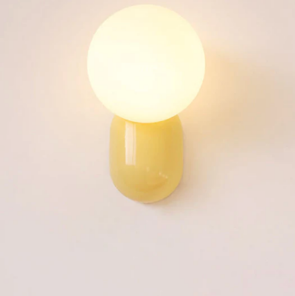 Modern LED Ball Wall Sconce – Designer Wall Lamp