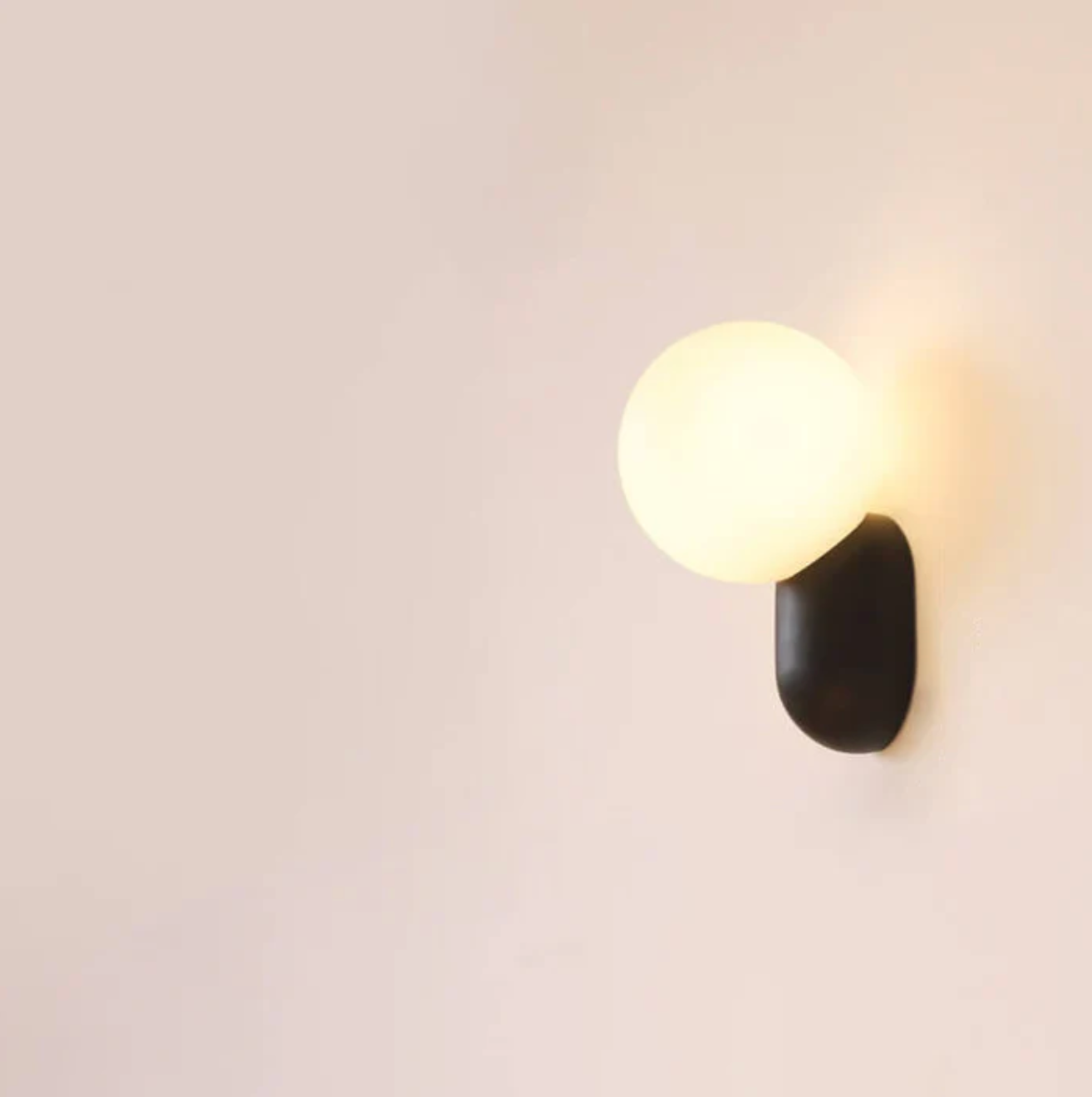 Modern LED Ball Wall Sconce – Designer Wall Lamp