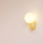 Modern LED Ball Wall Sconce – Designer Wall Lamp