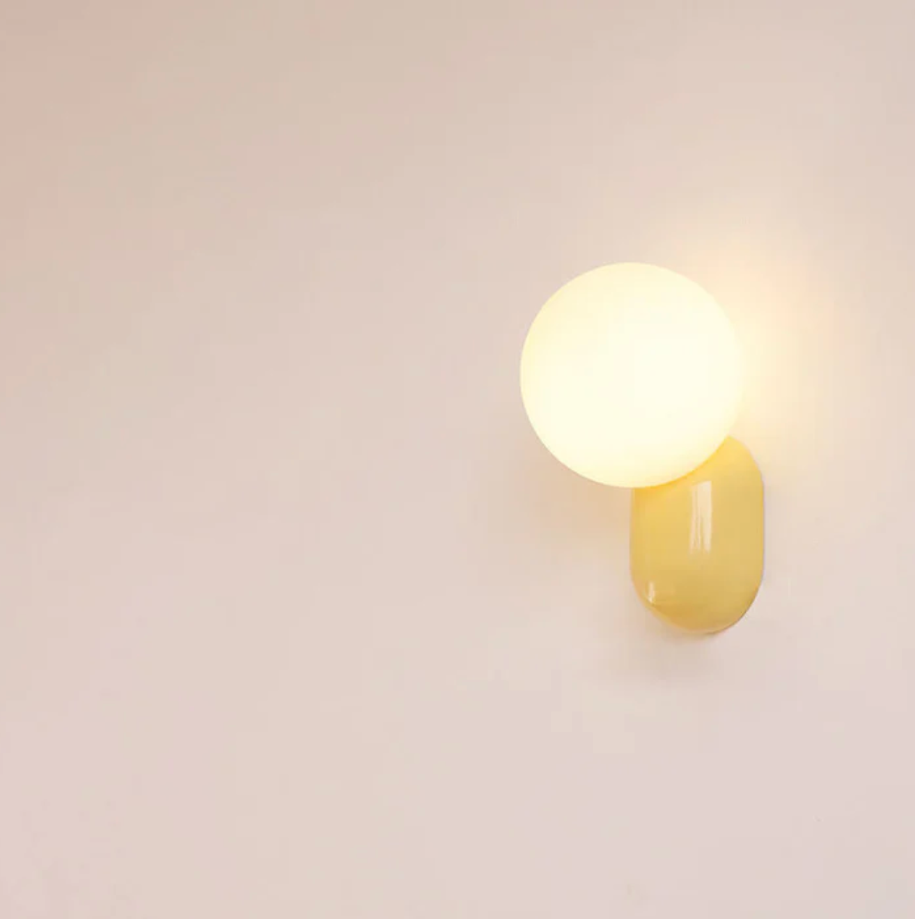 Modern LED Ball Wall Sconce – Designer Wall Lamp