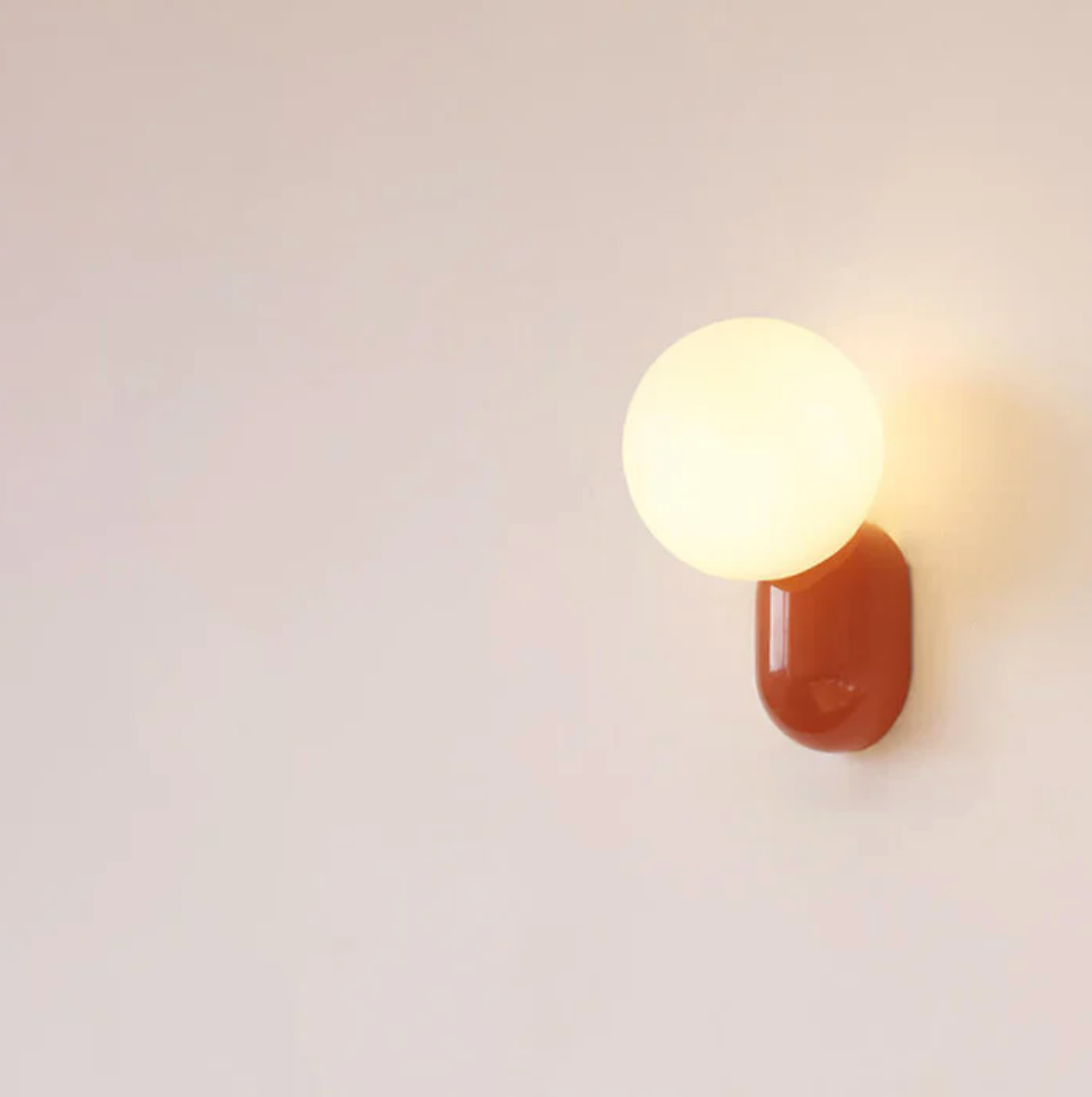 Modern LED Ball Wall Sconce – Designer Wall Lamp