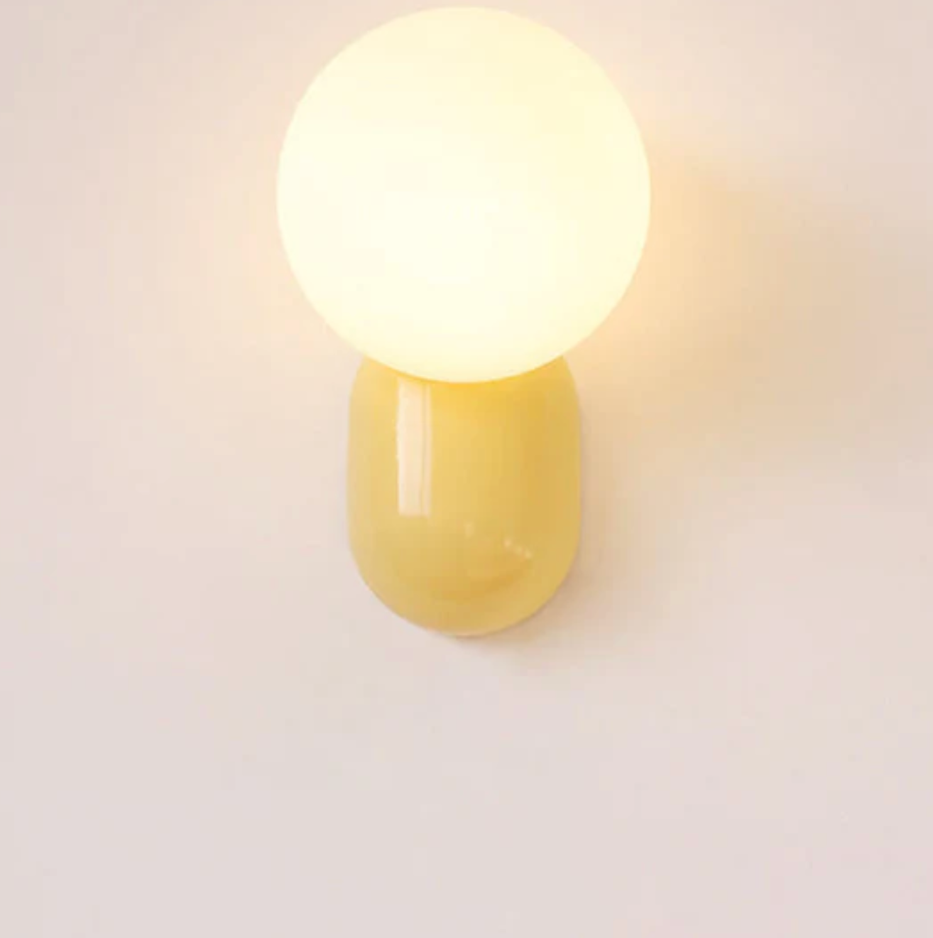Modern LED Ball Wall Sconce – Designer Wall Lamp