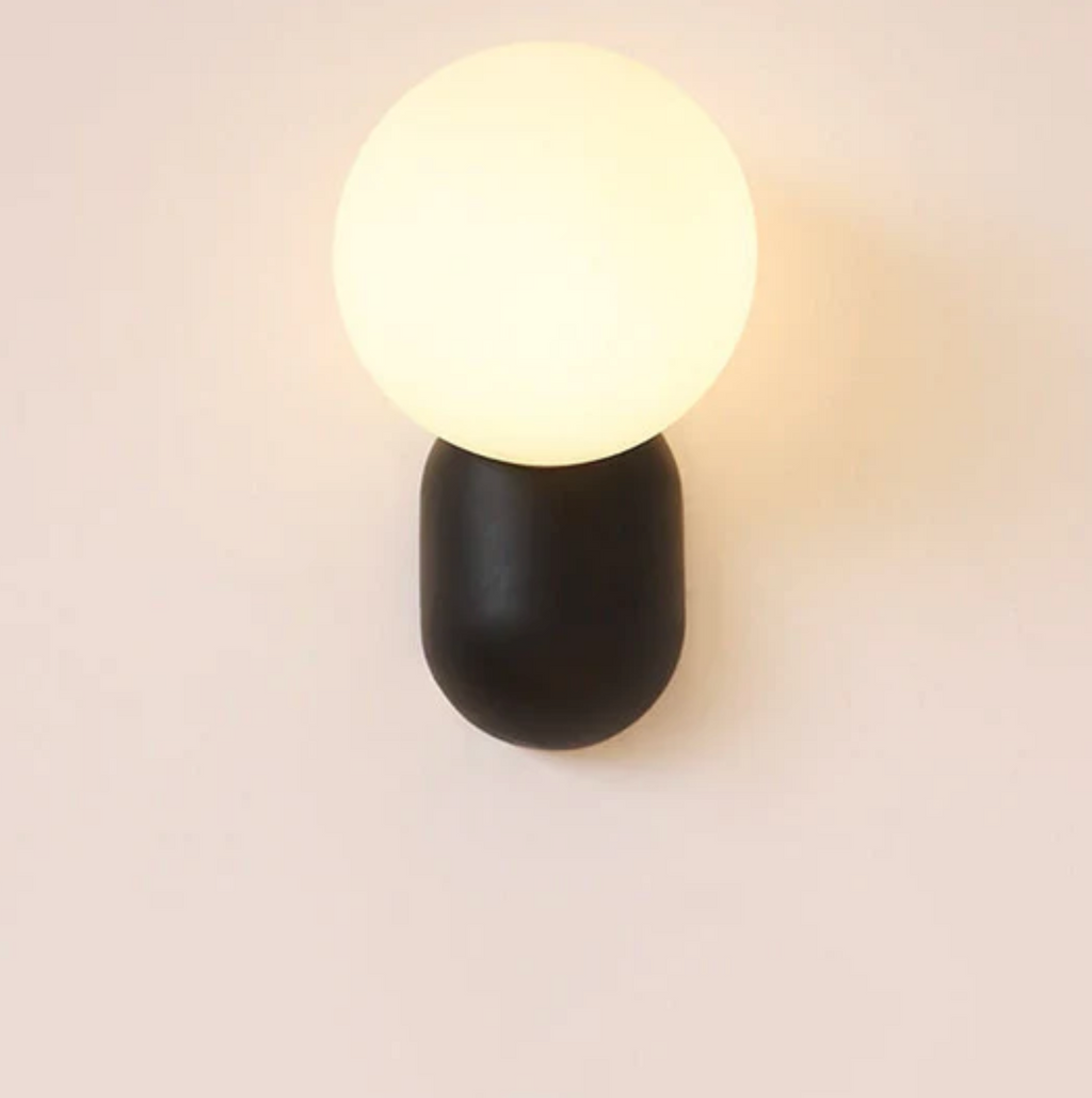 Modern LED Ball Wall Sconce – Designer Wall Lamp