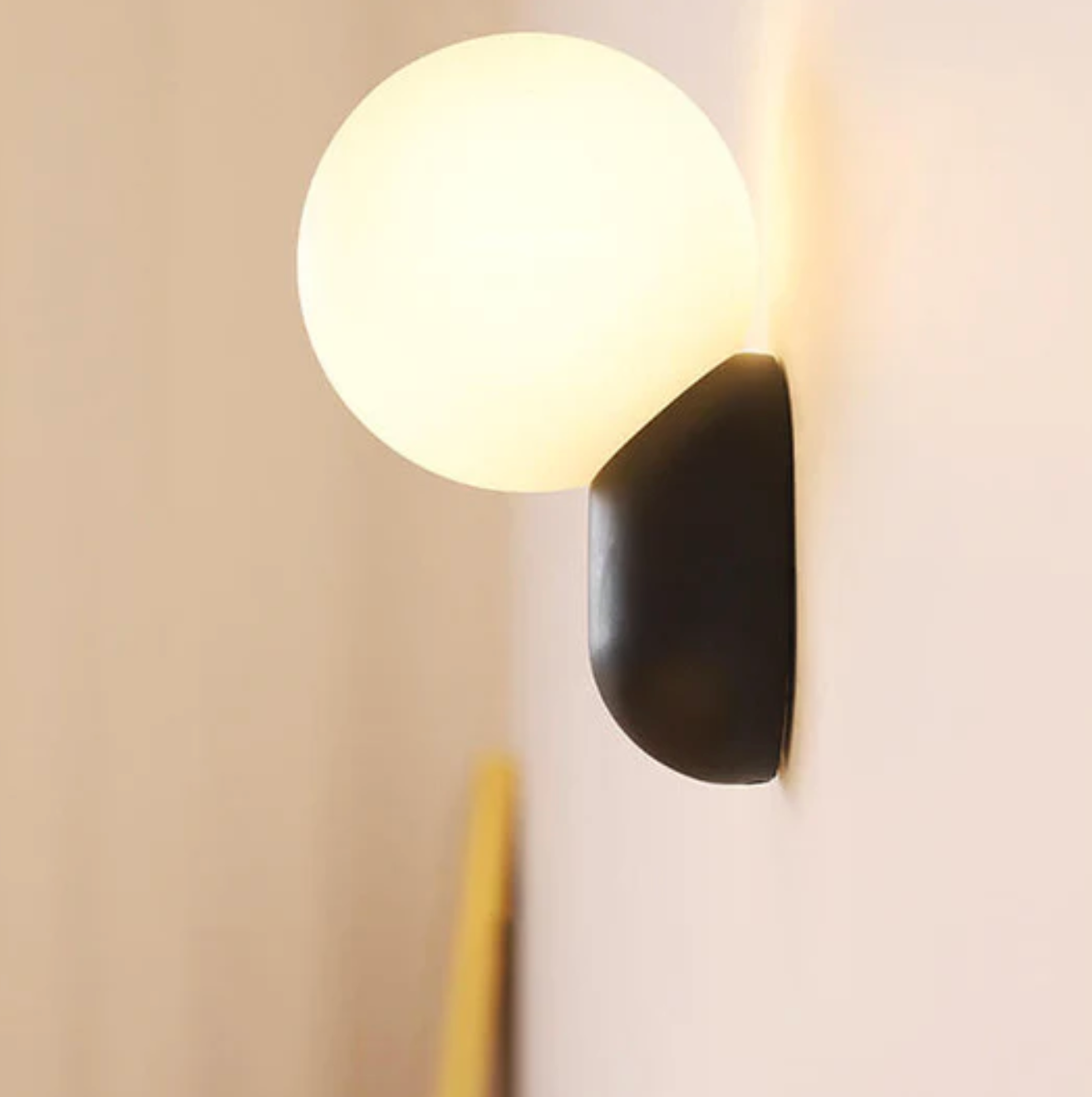 Modern LED Ball Wall Sconce – Designer Wall Lamp
