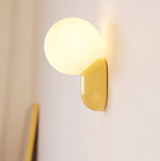 Modern LED Ball Wall Sconce – Designer Wall Lamp