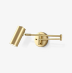Modern wall sconce with adjustable arm – minimalist spotlight lamp