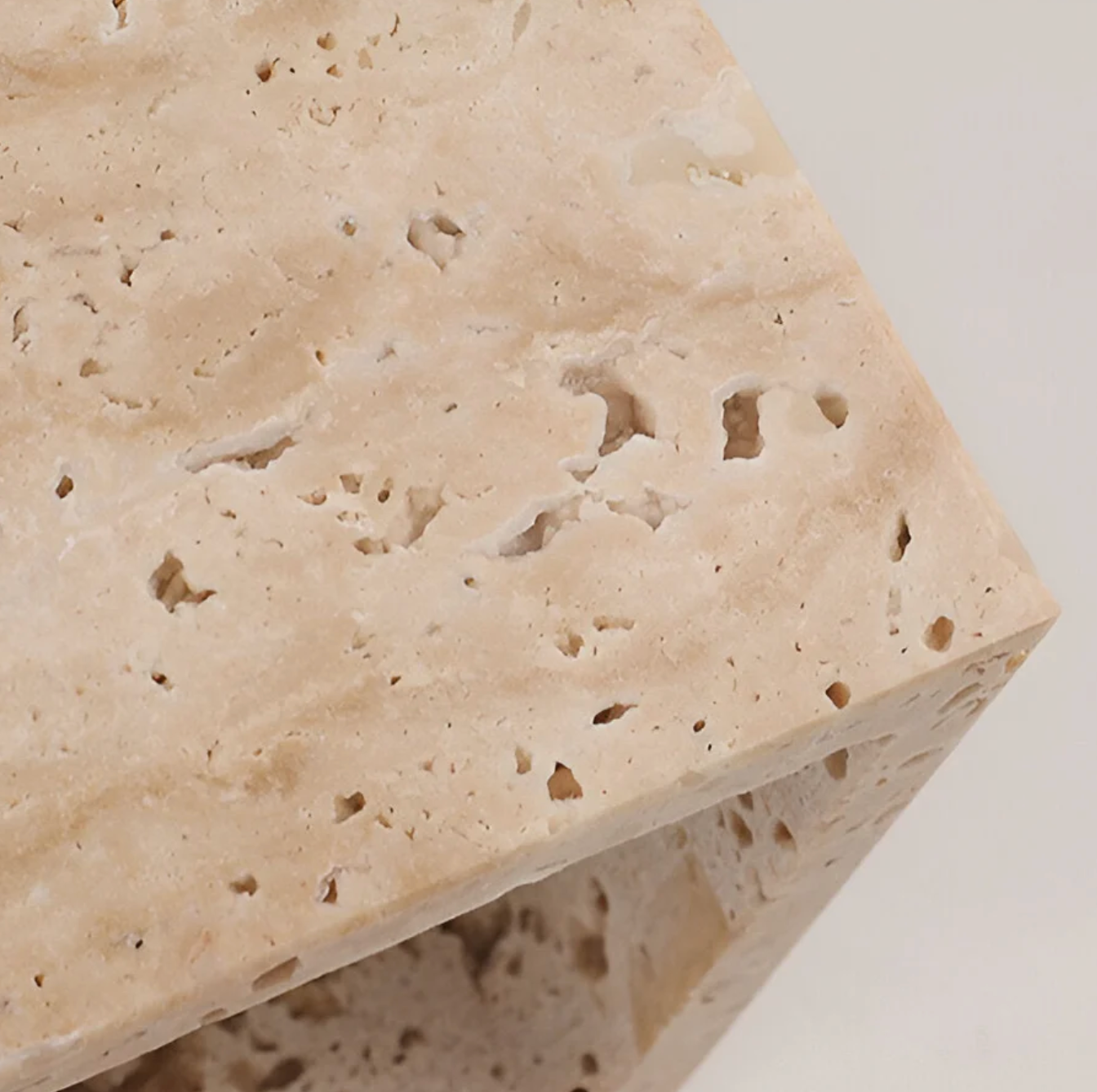 Stone Wall Sconce – Minimalist Lamp Made of Natural Travertine
