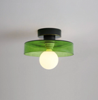 Modern LED Ceiling Lamp – Minimalist Ceiling Light with Round Shade