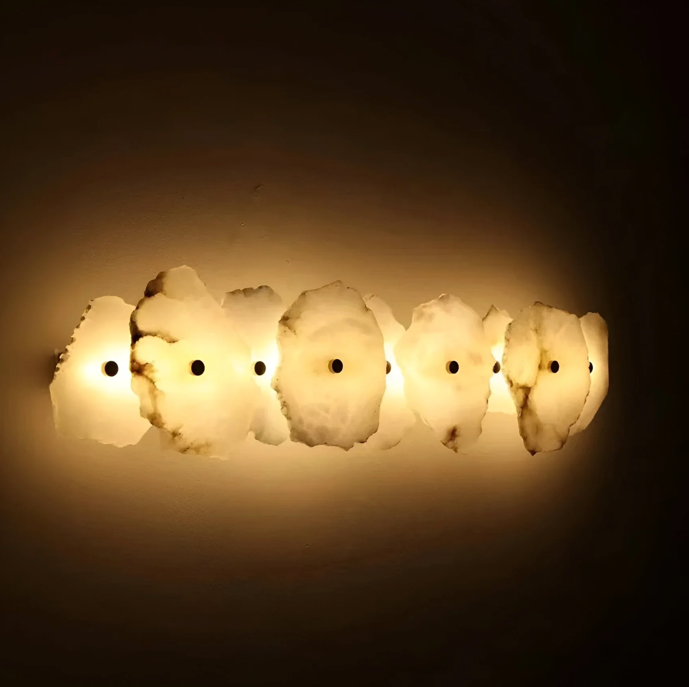 Modern LED Wall Sconce – Decorative Lamp in Organic Style