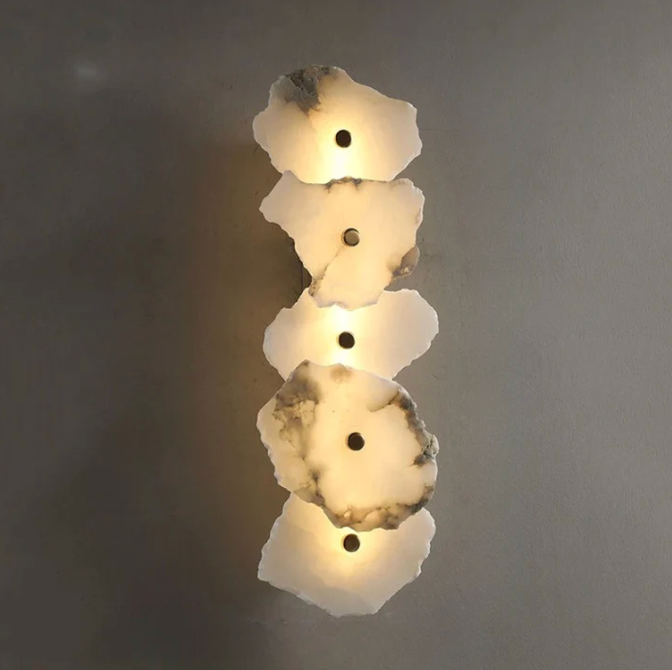 Modern LED Wall Sconce – Decorative Lamp in Organic Style