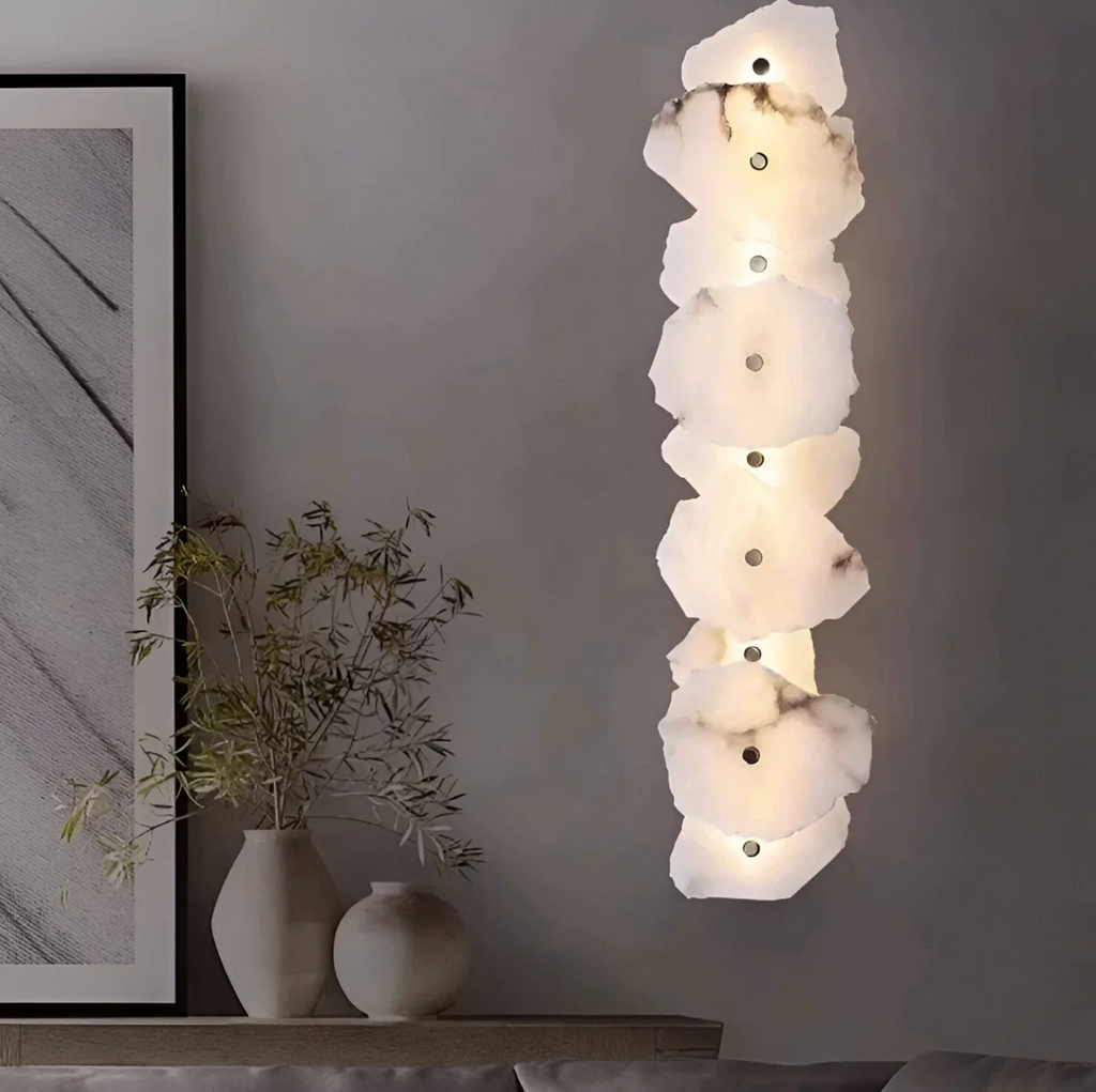Modern LED Wall Sconce – Decorative Lamp in Organic Style