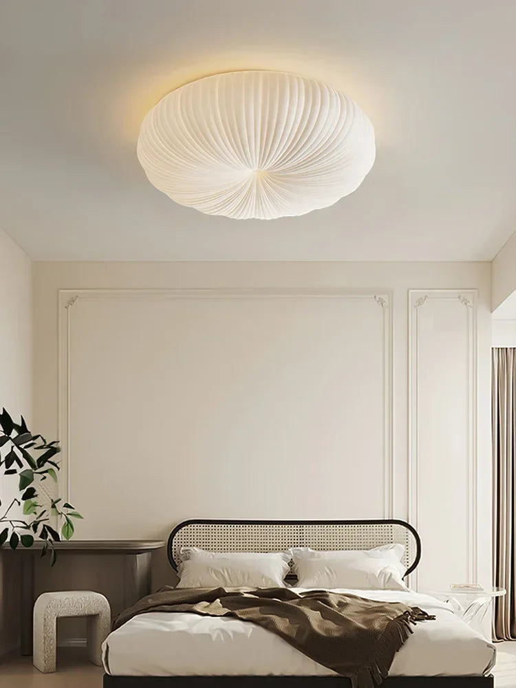Modern Dome Ceiling Lamp – Inspired by Shell, Japandi Style