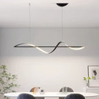 Hanging Lamp "Wave" – modern LED lamp for dining table or kitchen island