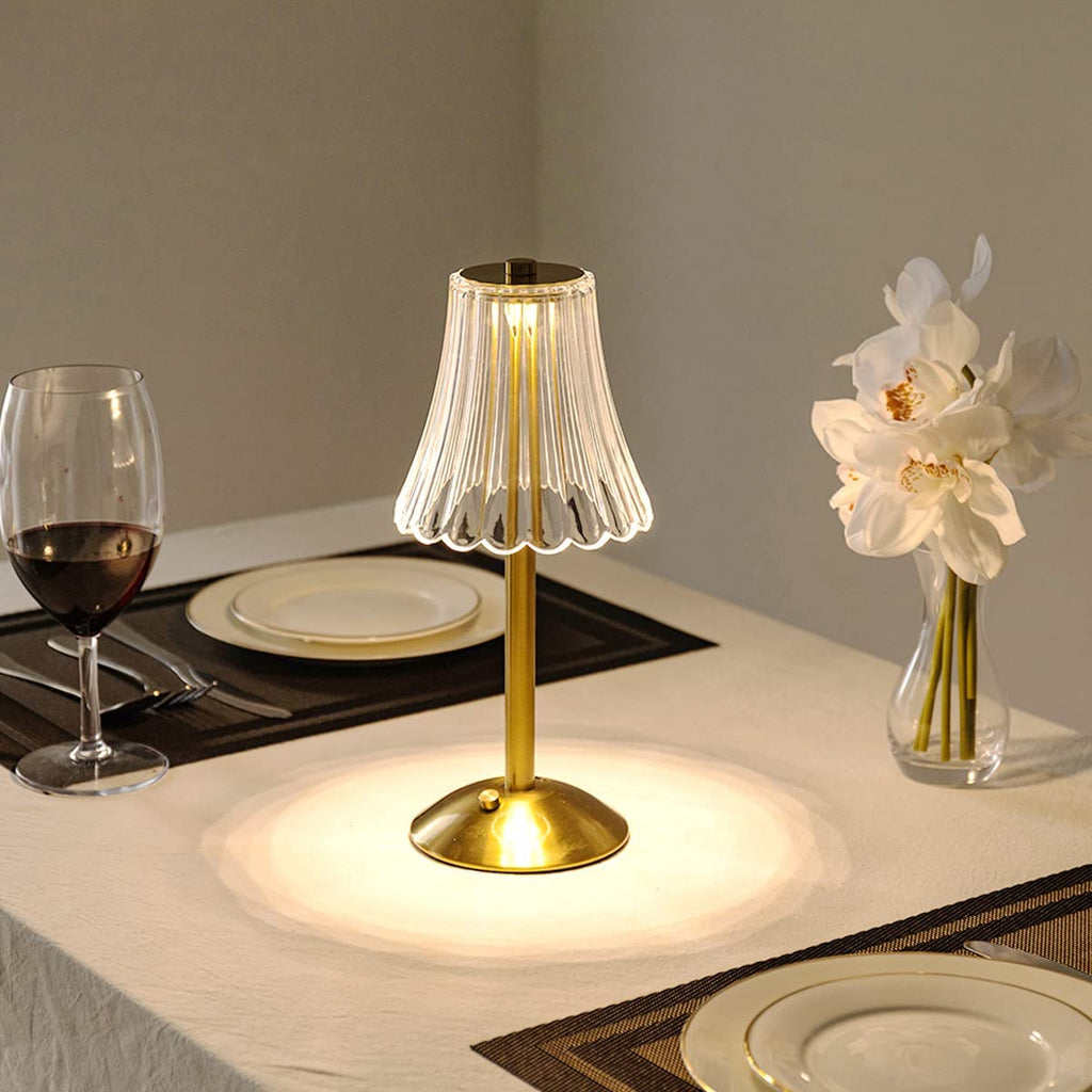 LED Retro Table Lamp USB Rechargeable - BrillianceGlow