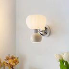 Wall Lamp with Spherical Shade – Modern Simplicity