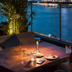 Modern LED Metal Table Lamp with Touch Switch and Warm Light