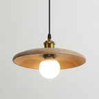 Scandinavian Wooden Pendant Lamp – Minimalist Ceiling Light