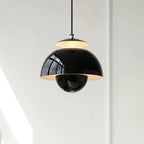 Modern Retro Pendant Lamp – Designer Spherical Shade