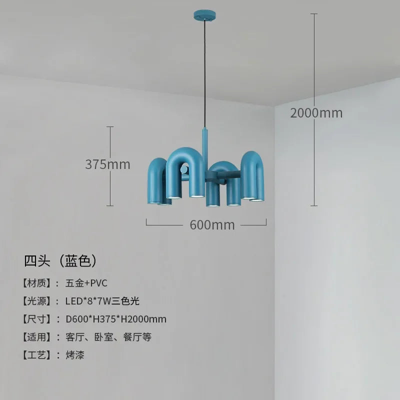 Designer Hanging Lamp with Sculptural Form – Modern Lighting